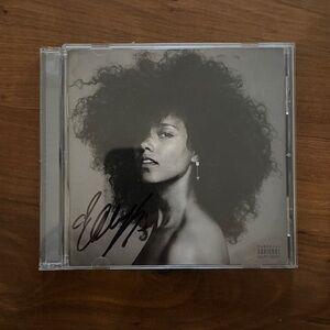 Alicia Keys  hand signed in sharpie  CD